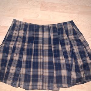 Plaid Skater Skirt